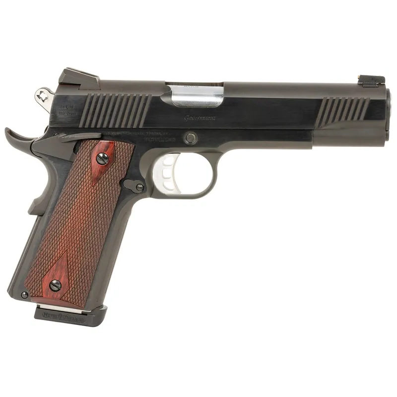 Tyler Gun Works Custom 1911 Government .45ACP Pistol 7+1 5" Stainless Match Grade Barrel Steel Slide & Frame Walnut Grips TGWGVBL45