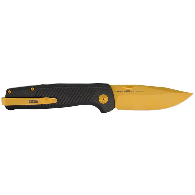 SOG Terminus SJ LTE Folding Knife 2.90" Gold