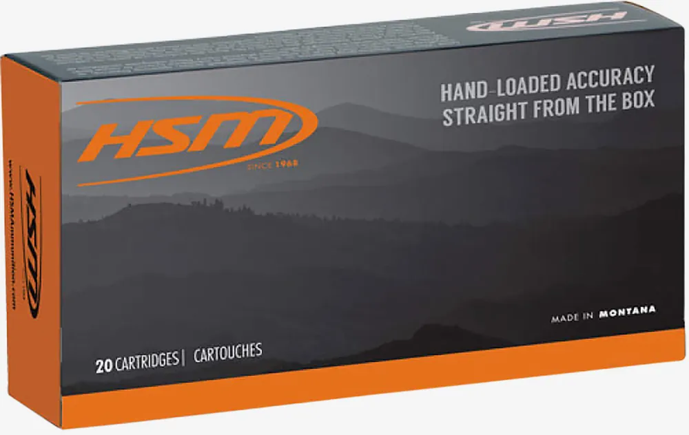 HSM Trophy Gold Extended Range 7mm Rem Ammo 160 gr Jacketed Soft Point 20 Rounds 7MMMAG28N