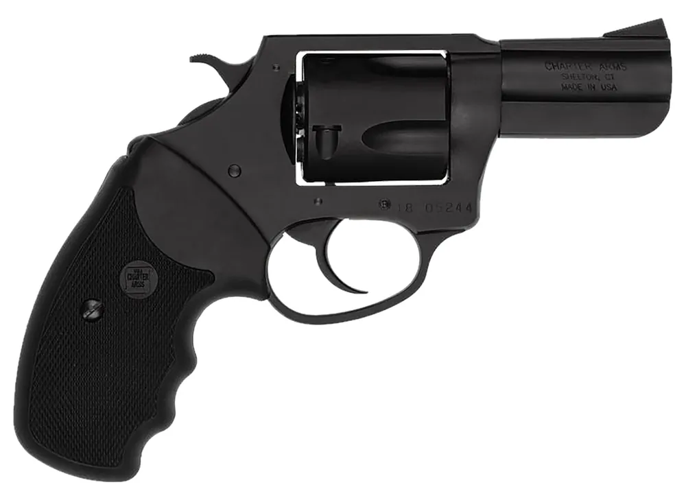 Charter Arms Bulldog .44SPL Revolver 5Rd 2.50" Barrel Blade Front Sight Notch Rear Sight Steel Construction Rubber Grip DA/SA Black 14423