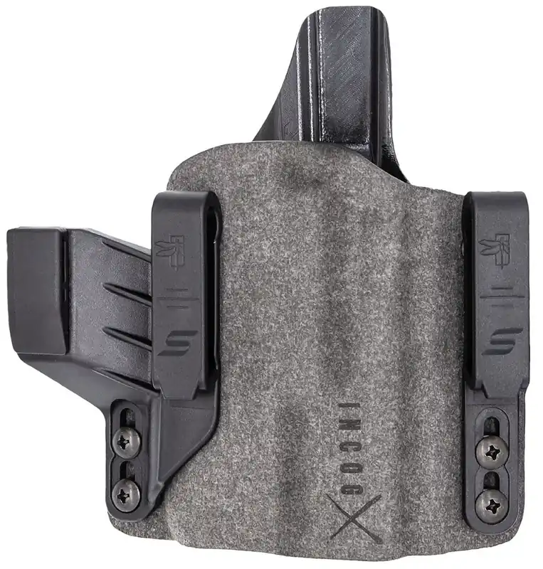 Safariland Incog X IWB Holster Glock 43X/48 Belt Clip Mount RH Gray INCOG0895A0CX261