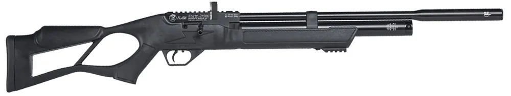 Hatsan USA Flash QE Air Rifle 25 Cal Black HGFLASH25