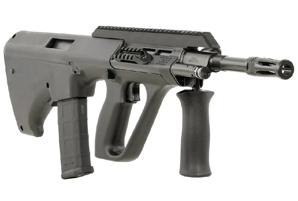 Steyr Arms AUG A3 M2 5.56x45mm NATO 16" Barrel Gas Piston Oper System Synthetic Bullpup Stock Black AUGM2BLKNATOEXT