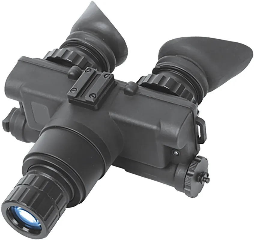 ATN NVG7-2W Night Vision Goggles 1x26mm Generation 2+ Green Phosphor 50-57 Ip/mm Resolution Matte Black