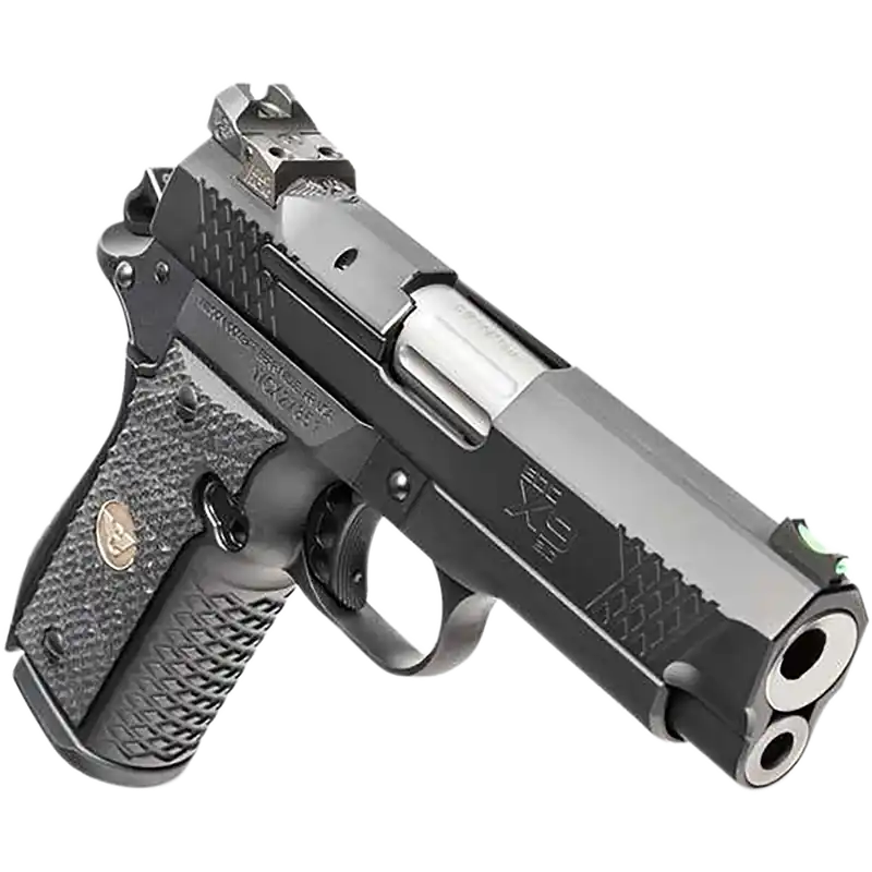 Wilson Combat EDC X9 9mm Luger Pistol 15+1 5" Barrel Stainless Tri-Top Slide Aluminum X-Frame G10 Starburst Grips Thumb Safety Black 2EDCXLP9
