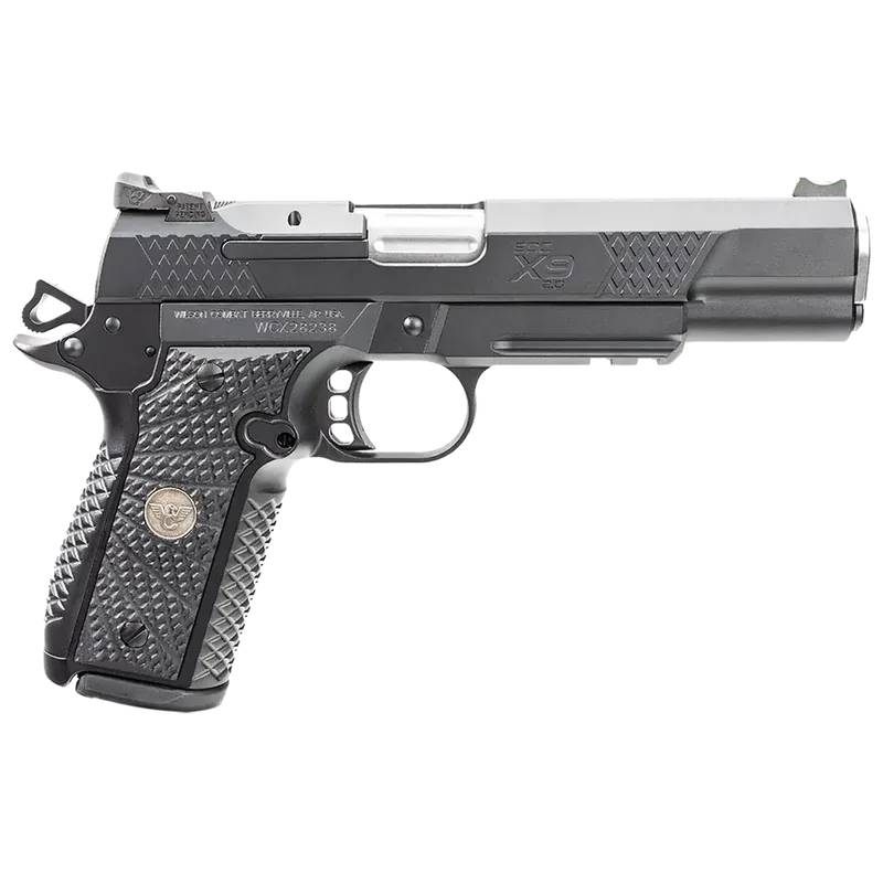 Wilson Combat EDC X9 2.0 Compact Frame 9mm Luger 15+1 5" Barrel Stainless Slide Aluminum Frame w/Picatinny Rail G10 Grip Black 2EDCXLPR9