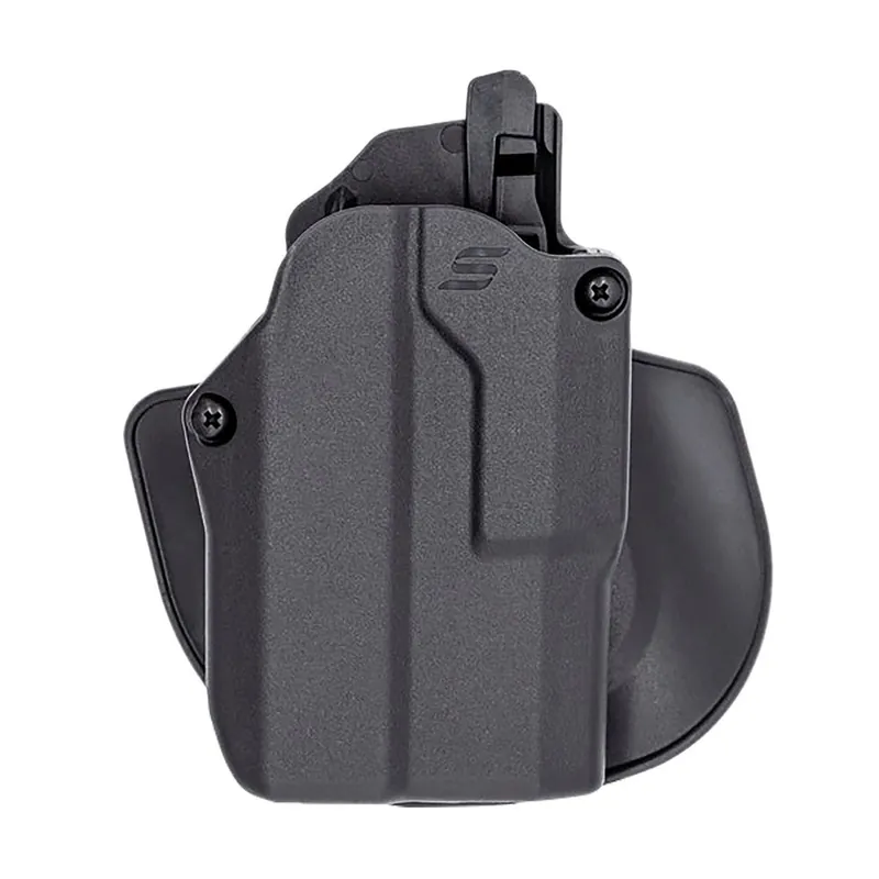 Safariland Solis ALS OWB Holster Black Glock 17 w/ TLR-7 RH Black SOLIS1835A7C3411