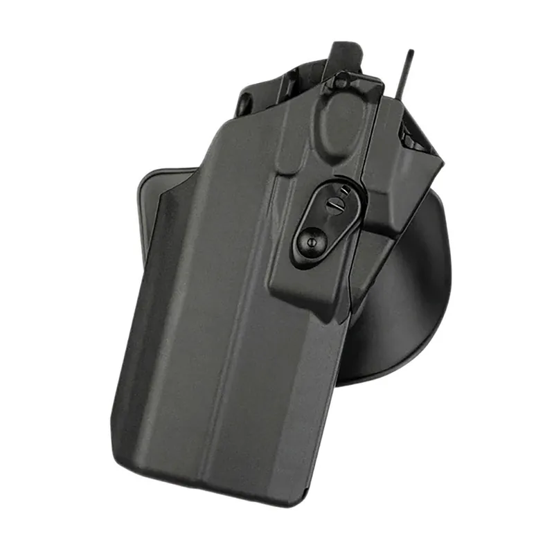Safariland 7378-7TS-ALS OWB Holster Glock19/23 Compatible w/ TLR 7 Light Belt Loop/Paddle Mount RH Black 7378RDS28327411
