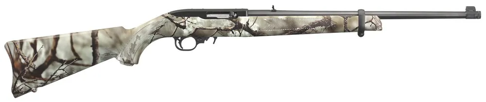 Ruger 10/22 Carbine 22 LR Rifle 18.5" 10+1 GO Wild Camo Rock-Star