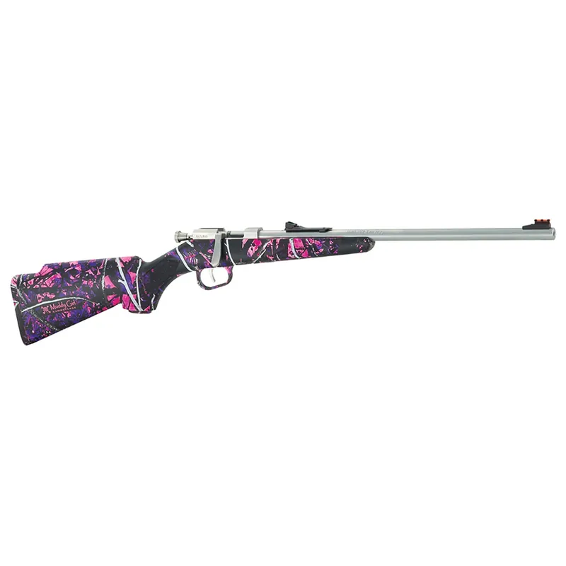 Henry Mini-Bolt Youth 22 S/L/LR Rifle 16.25" Single Shot Muddy Girl Camo